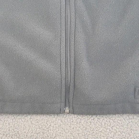 REI Polartec Vest Black Womens Large Fleece Full Zip Sweater Zip Pockets Casual - Picture 10 of 16